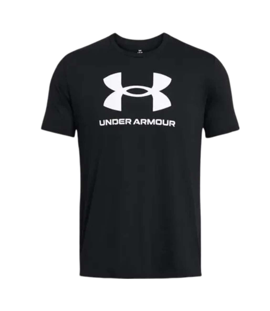 Under Armour Sportstyle Logo Update Kısa Kollu T-Shirt Siyah