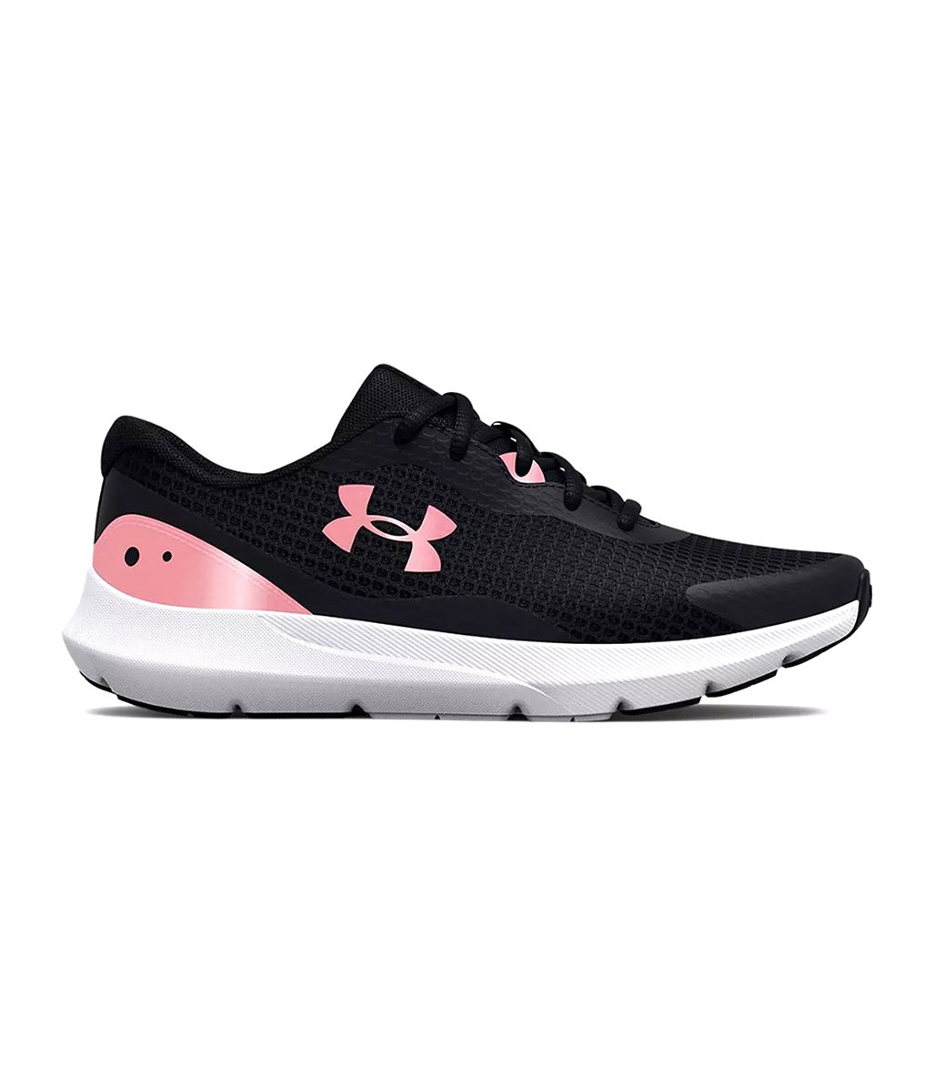 Under Armour Surge 3 Kadın Ayakkabı Siyah Pembe