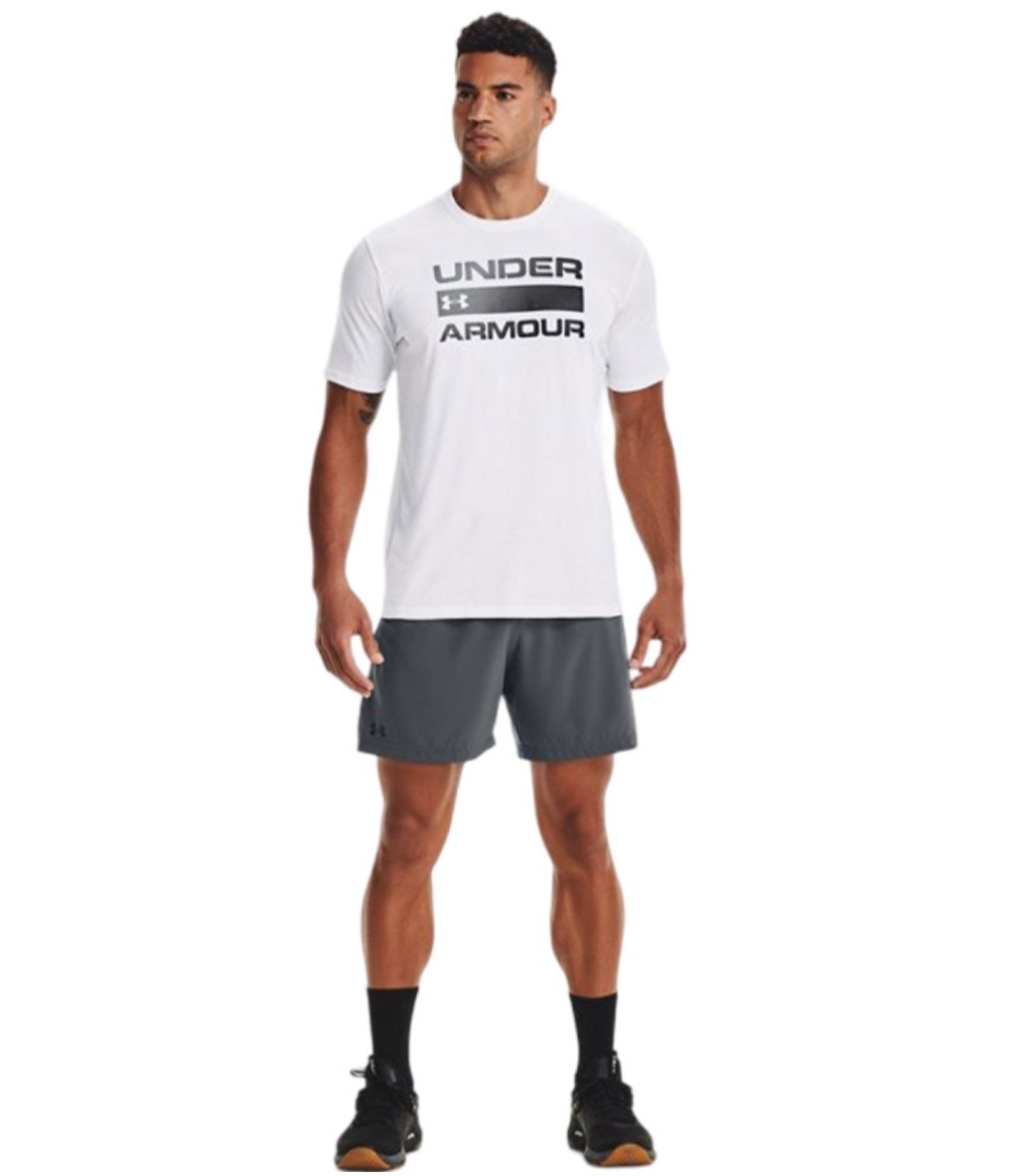 Under Armour Team Issue Wordmark T-Shirt Beyaz
