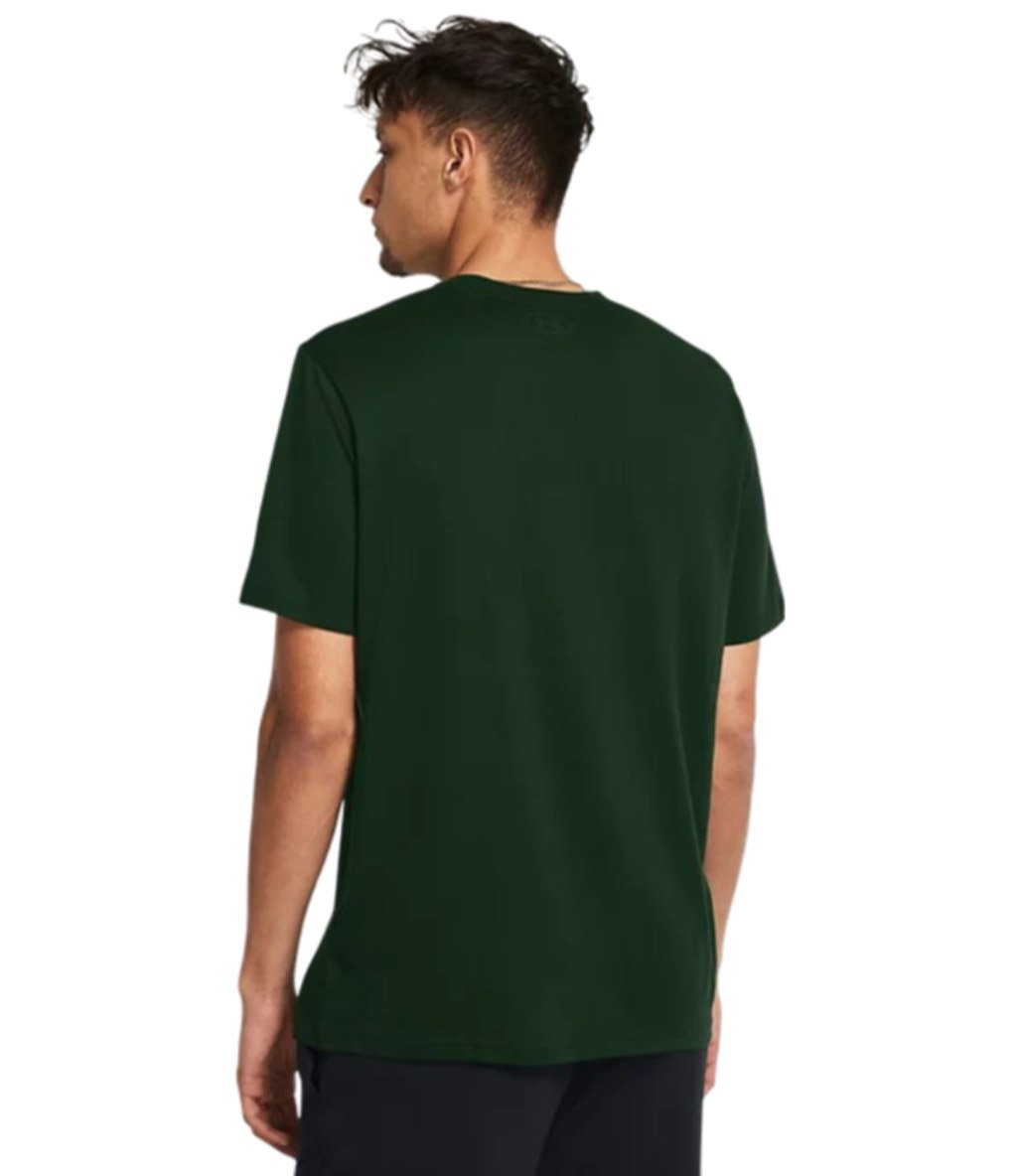 Under Armour Team Issue Wordmark T-Shirt Koyu Yeşil