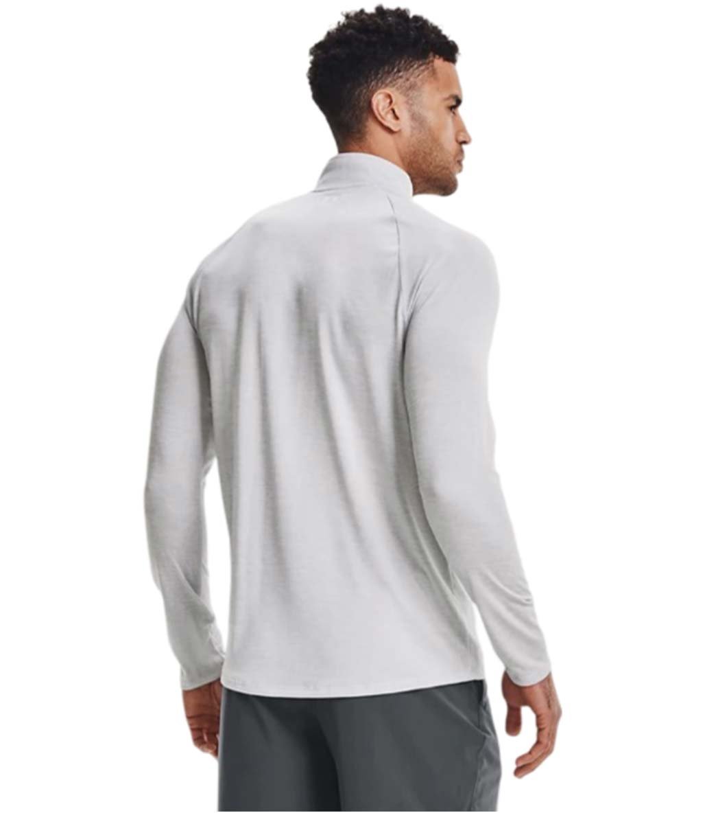 Under Armour Tech 1/2 Zip Yarım Fermuarlı Sweatshirt Açık Gri