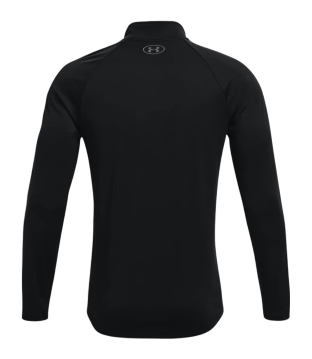 Under Armour Tech 1/2 Zip Yarım Fermuarlı Sweatshirt Siyah