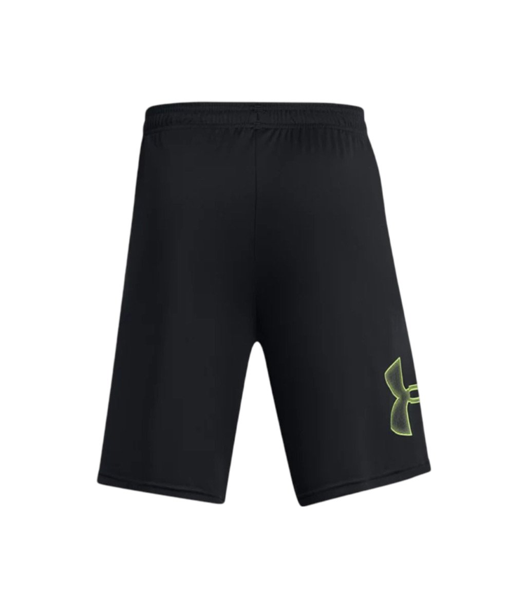 Under Armour Tech Graphic Şort Siyah Gri