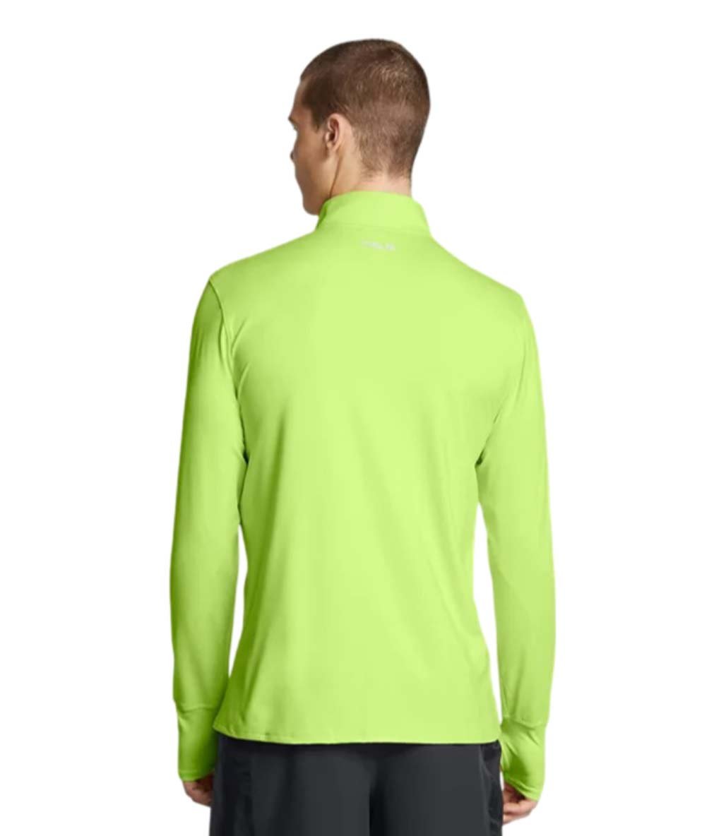 Under Armour Trail Run Çeyrek Fermuarlı Uzun Kollu T-Shirt Yeşil