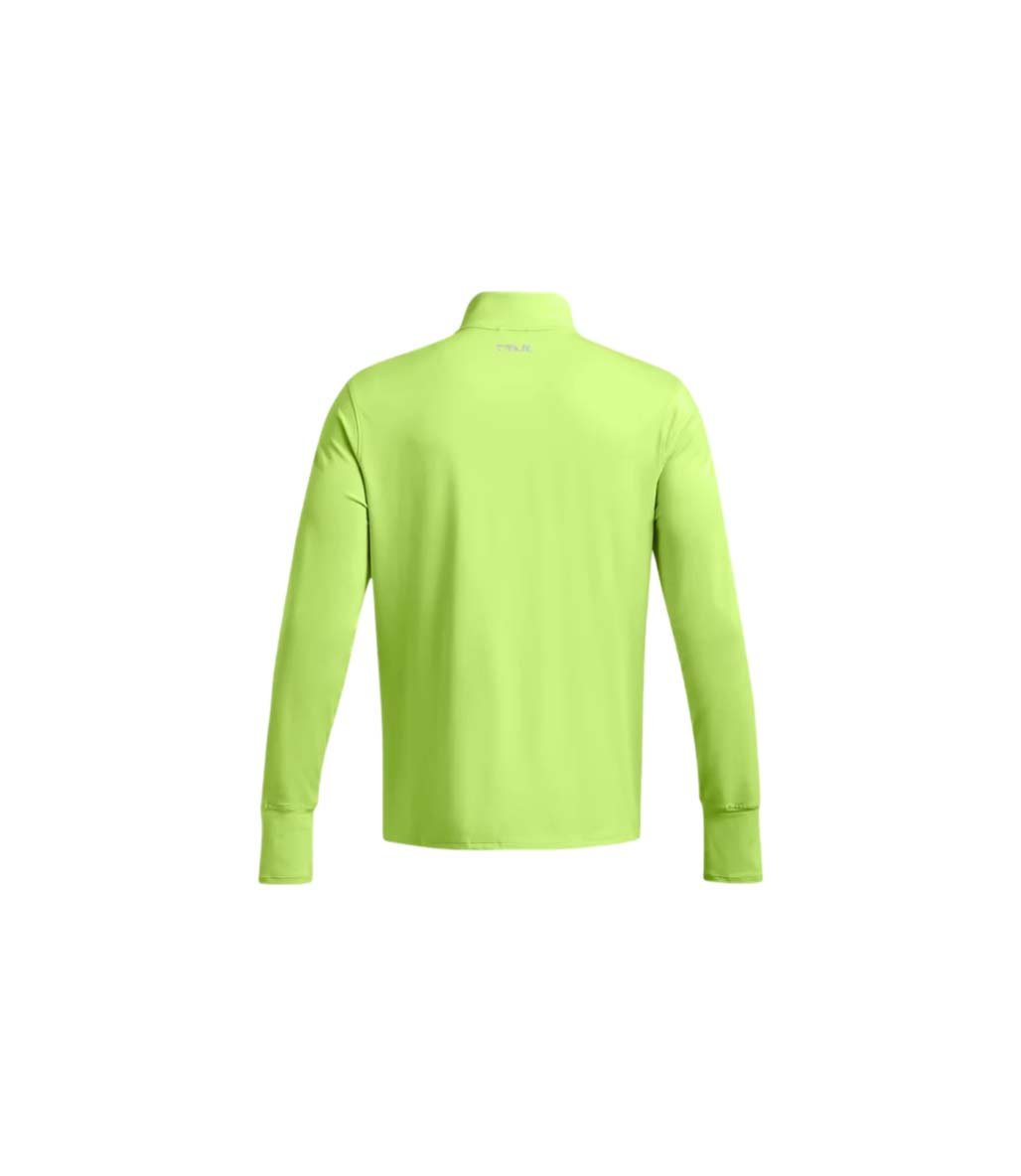 Under Armour Trail Run Çeyrek Fermuarlı Uzun Kollu T-Shirt Yeşil
