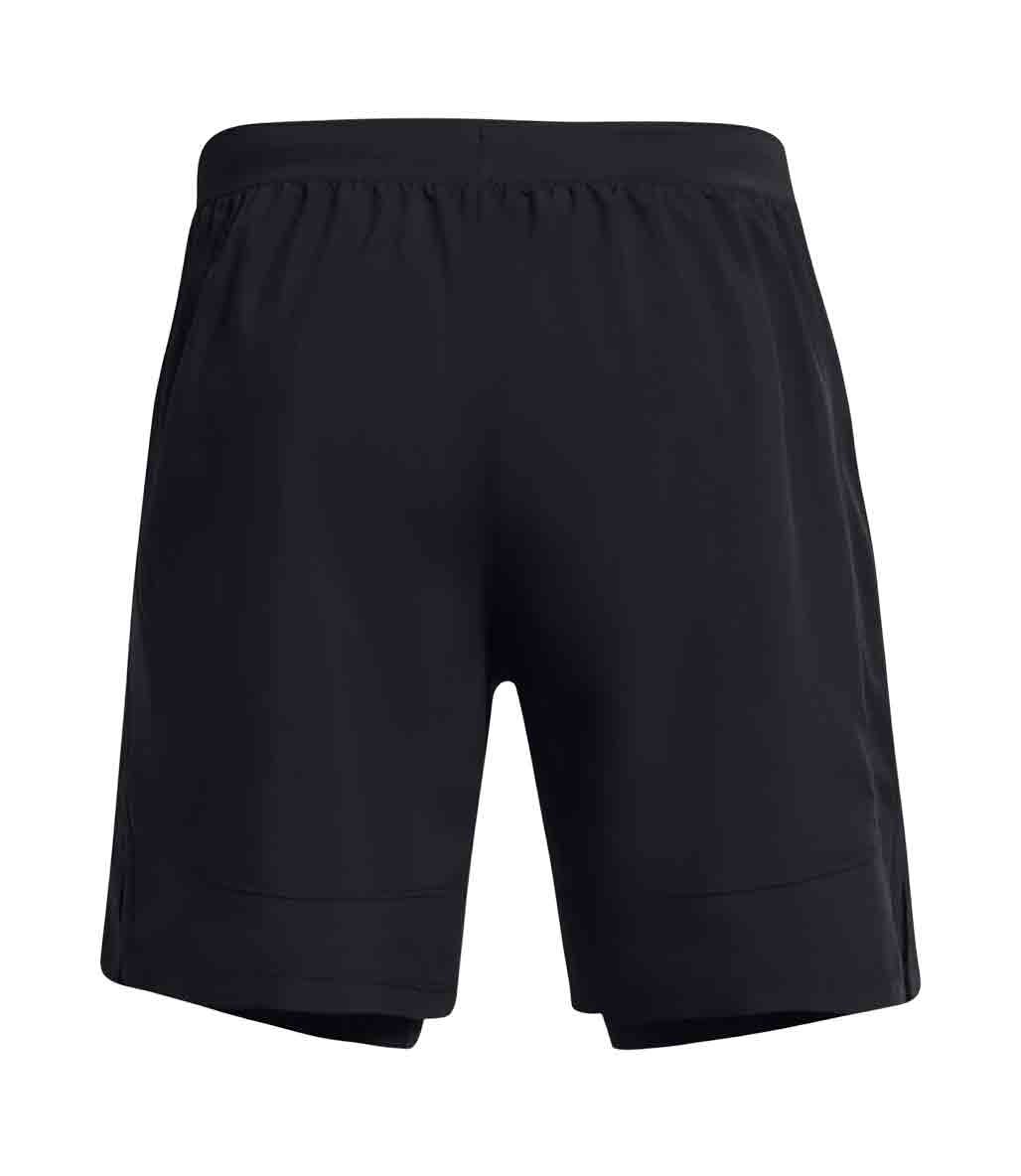 Under Armour UA Launch 7'' 2 in 1 Şort Siyah