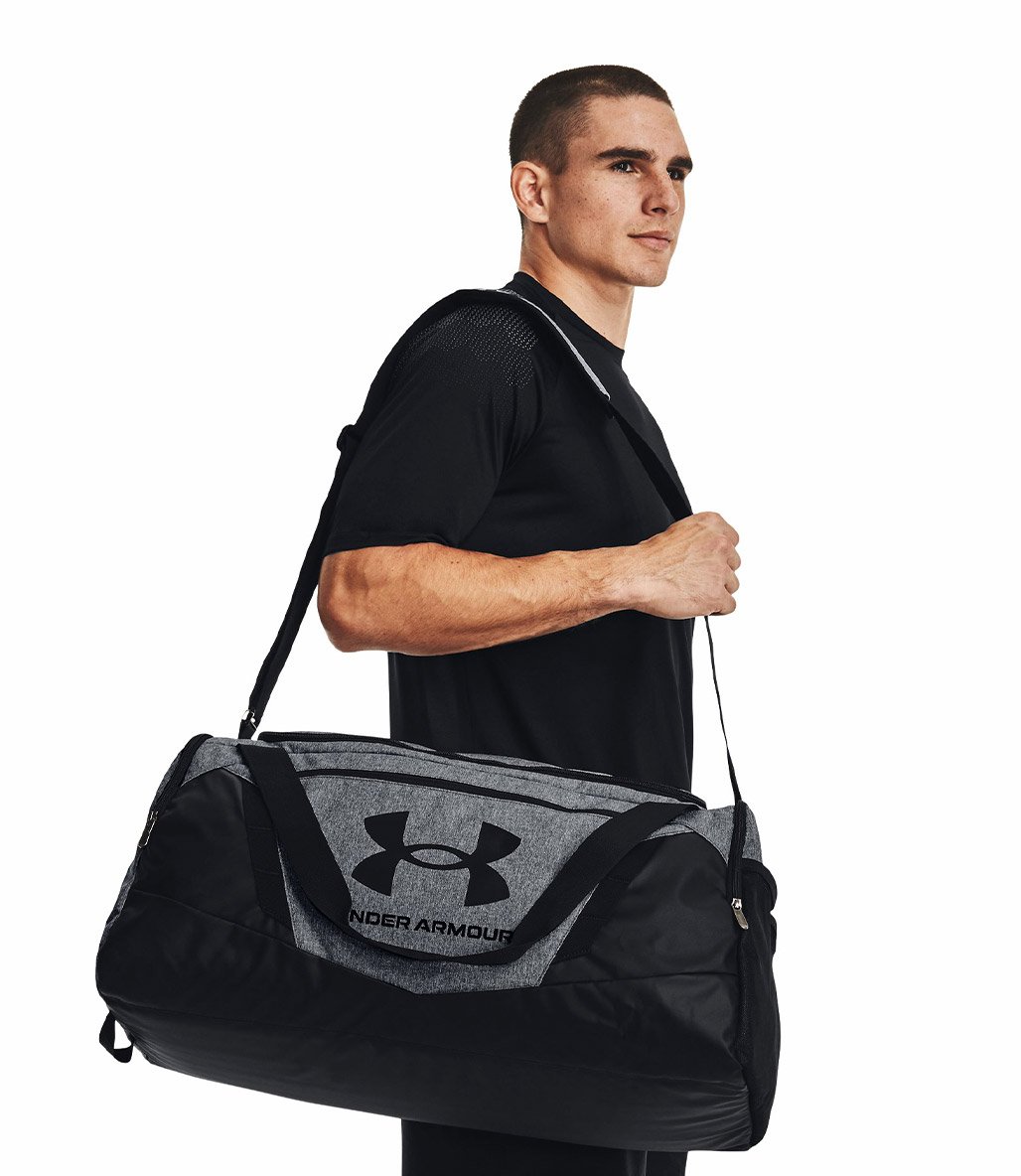 Under Armour Undeniable 5.0 Medium Duffle Silindir Çanta Gri Siyah