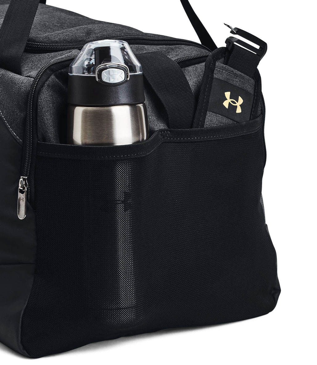 Under Armour Undeniable 5.0 Medium Duffle Silindir Çanta Siyah Gold