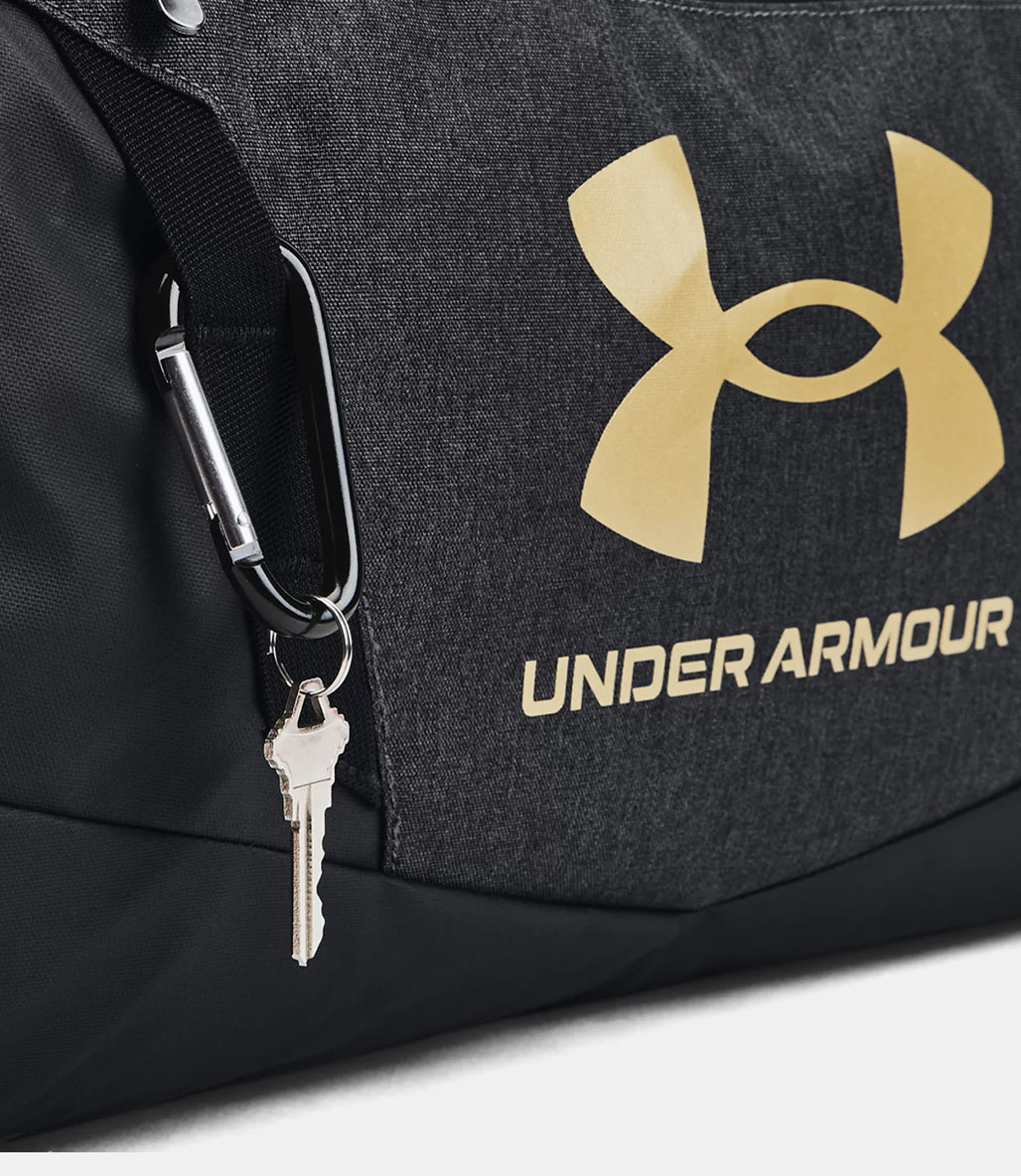Under Armour Undeniable 5.0 Medium Duffle Silindir Çanta Siyah Gold