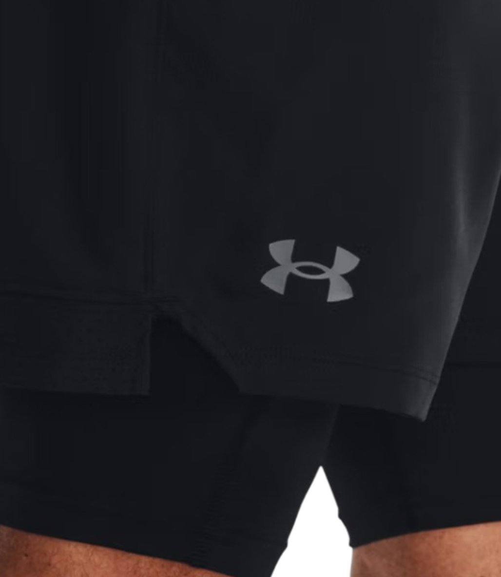 Under Armour Vanish Woven 2 in 1 Şort Siyah