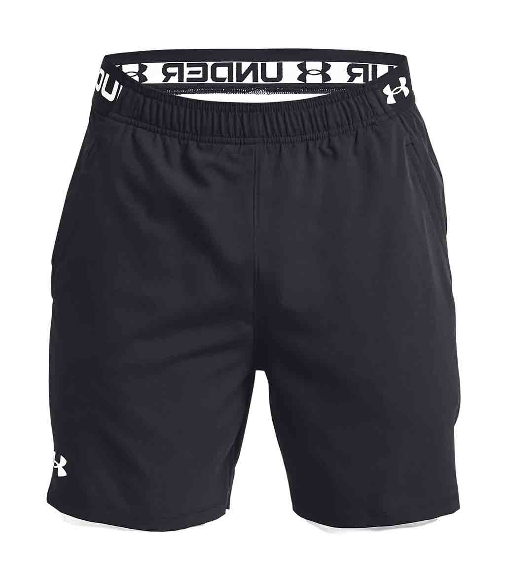 Under Armour Vanish Woven 2 in 1 Şort Siyah Beyaz