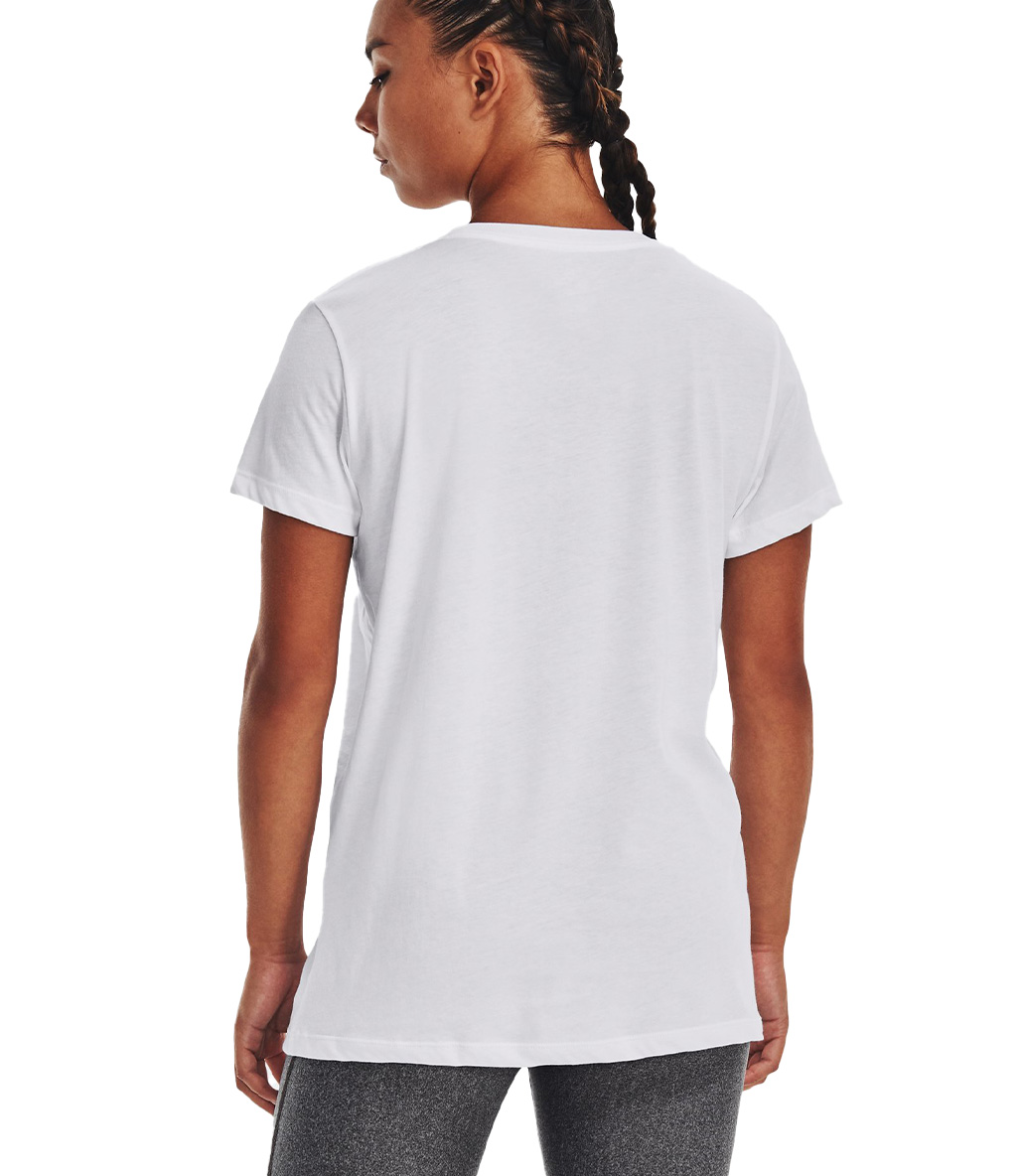 Under Armour Vintage Performance Kadın Kısa Kollu T-Shirt Beyaz