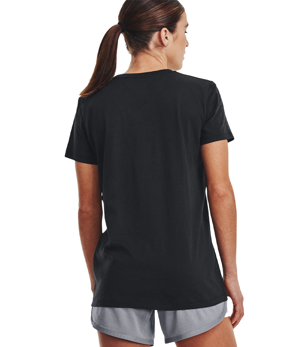 Under Armour Vintage Performance Kadın Kısa Kollu T-Shirt Siyah