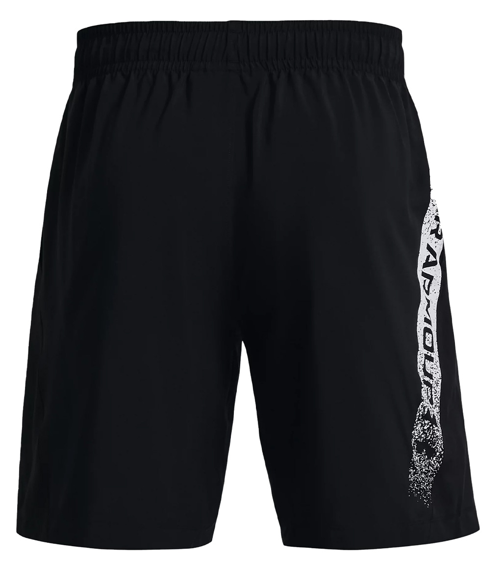 Under Armour Woven Graphic Şort Siyah