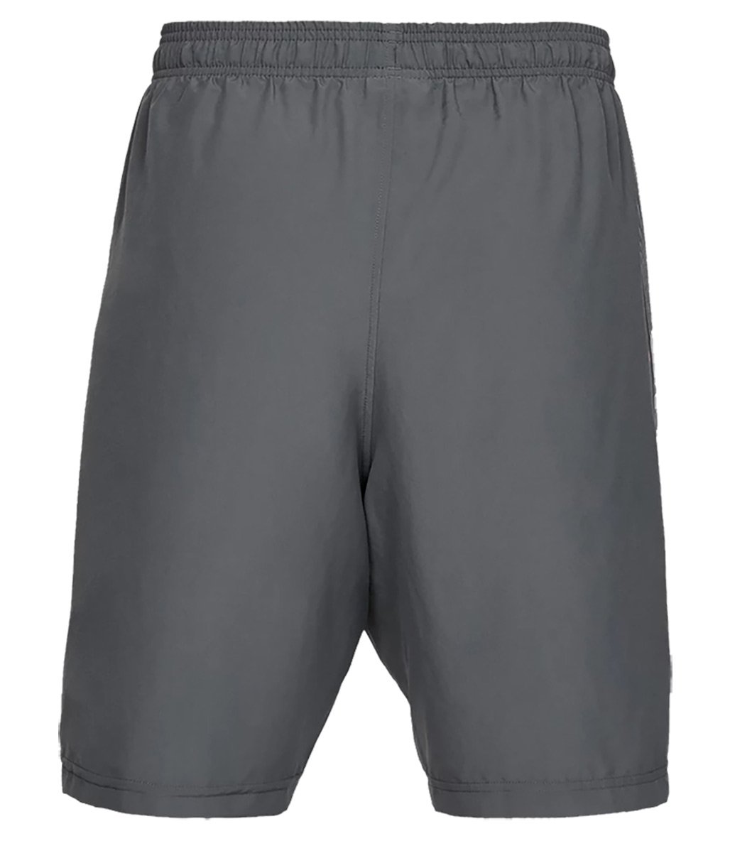 Under Armour Woven Graphic Wordmark Şort Gri Turuncu