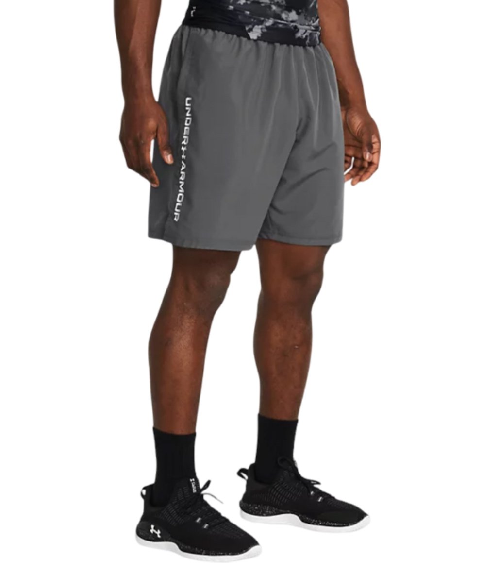 Under Armour Woven Wordmark Şort Gri