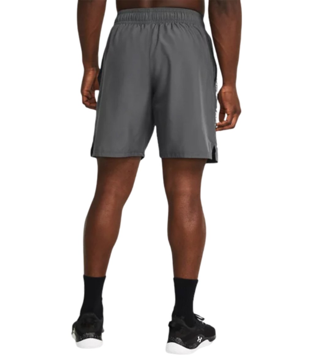 Under Armour Woven Wordmark Şort Gri