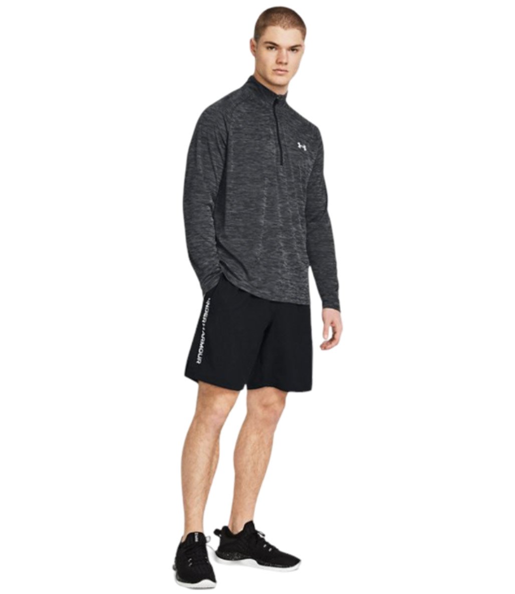 Under Armour Woven Wordmark Şort Siyah