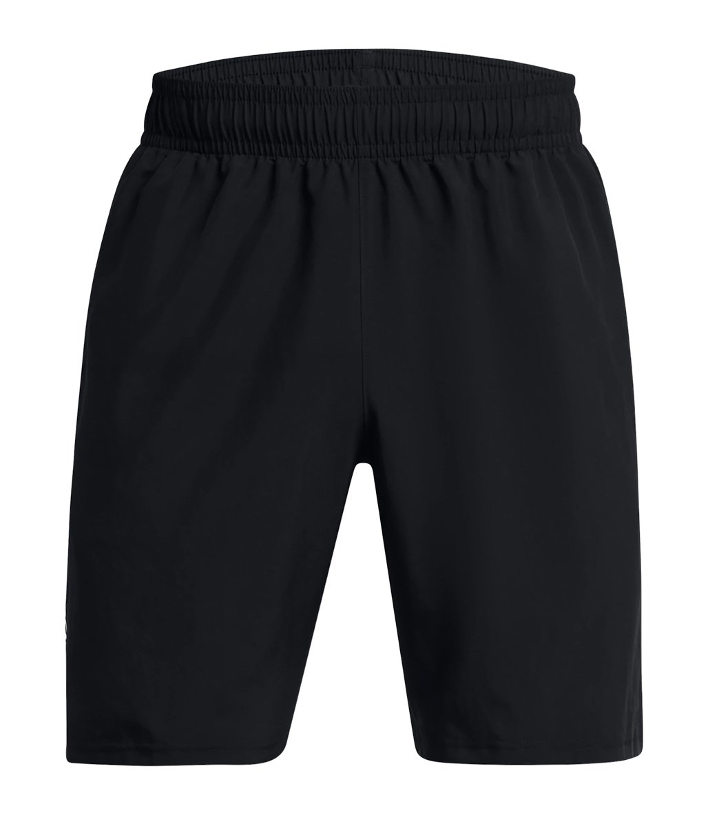 Under Armour Woven Wordmark Şort Siyah Sarı