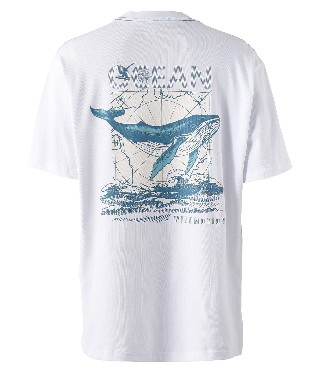 Windmotion Sugaf Kısa Kollu T-Shirt Beyaz