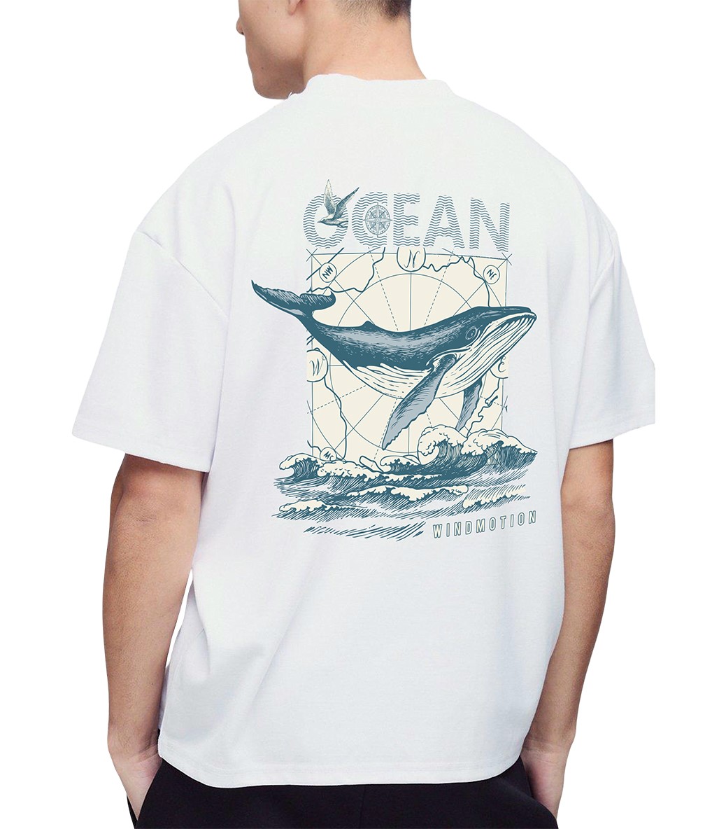 Windmotion Sugaf Kısa Kollu T-Shirt Beyaz