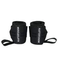 MuscleCloth Pro Wrist Wraps 2'li Paket Siyah