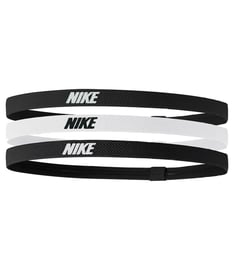 Nike Elastic Headbands 2.0 Saç Bandı 3'lü Paket Siyah Beyaz