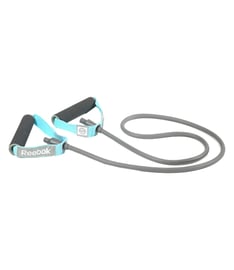 Reebok Resistance Tube Direnç Lastiği Hafif Gri Mavi