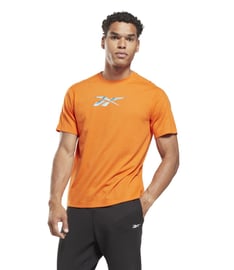 Reebok Train Speedwick Gfx Kısa Kollu T-Shirt Turuncu