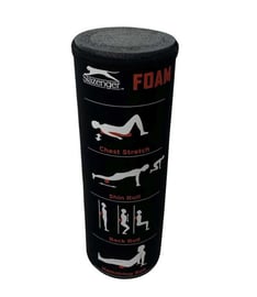 Slazenger Foam Roller Egzersiz Şekilli Siyah