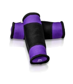 Slazenger Tutacaklı Neopren Dambıl 1 Kg + 1 Kg Mor