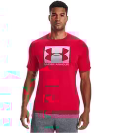 Under Armour Boxed Sportstyle Kısa Kollu T-Shirt Kırmızı