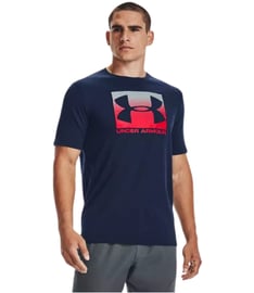 Under Armour Boxed Sportstyle Kısa Kollu T-Shirt Lacivert
