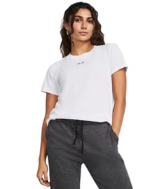 Under Armour Campus Core Kadın Kısa Kollu T-Shirt Beyaz