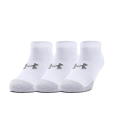 Under Armour Heatgear No Show Çorap 3'lü Paket Beyaz