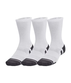 Under Armour Performance Tech 3'Lü Paket Crew Çorap Beyaz