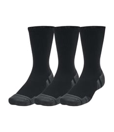 Under Armour Performance Tech 3'Lü Paket Crew Çorap Siyah