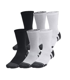 Under Armour Performance Tech 6'Lı Paket Crew Çorap Gri