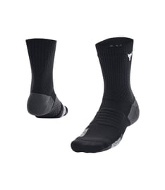 Under Armour Project Rock ArmourDry Playmaker Çorap Siyah Gri