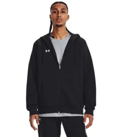 Under Armour Rival Fleece Fermuarlı Kapüşonlu Sweatshirt Siyah