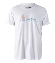 Windmotion Tinda Kısa Kollu T-Shirt Beyaz
