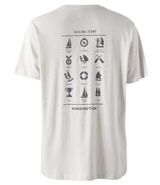 Windmotion Tobias Kısa Kollu T-Shirt Gri