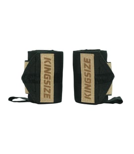Kingsize Heavy Duty Wrist Wraps Siyah
