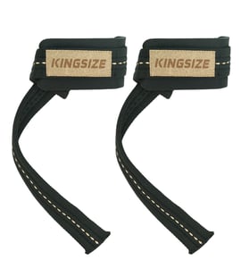 Kingsize Padded Lifting Straps Siyah