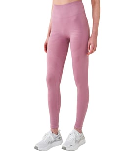 MuscleCloth Nova Seamless Desenli Push-Up Tayt Pembe