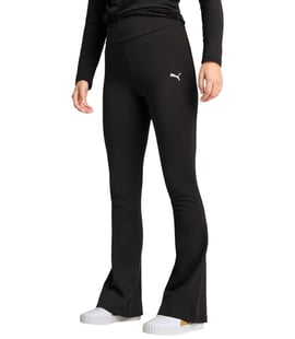 Puma Essentials High-Waist Flared Kadın Tayt Siyah