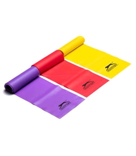 Slazenger Pilates Band Üçlü Set Kutulu Çok Renkli