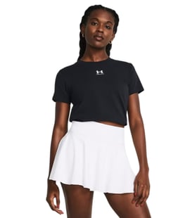 Under Armour Campus Core Kadın Kısa Kollu T-Shirt Siyah