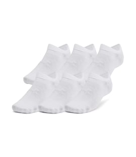 Under Armour Essential No Show Çorap 6'lı Paket Beyaz