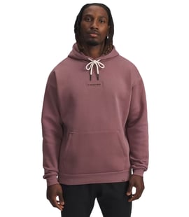 Under Armour Project Rock Icon Kapüşonlu Sweatshirt Bordo